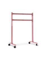 Billede af Pedestal Plate Straight Rollin' TV Stativ 107x80 cm - Bubble Gum