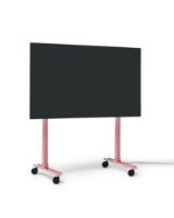Billede af Pedestal Plate Straight Rollin' TV Stativ 107x80 cm - Bubble Gum