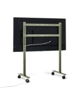 Billede af Pedestal Plate Straight Rollin' TV Stativ 107x80 cm - Mossy Green 