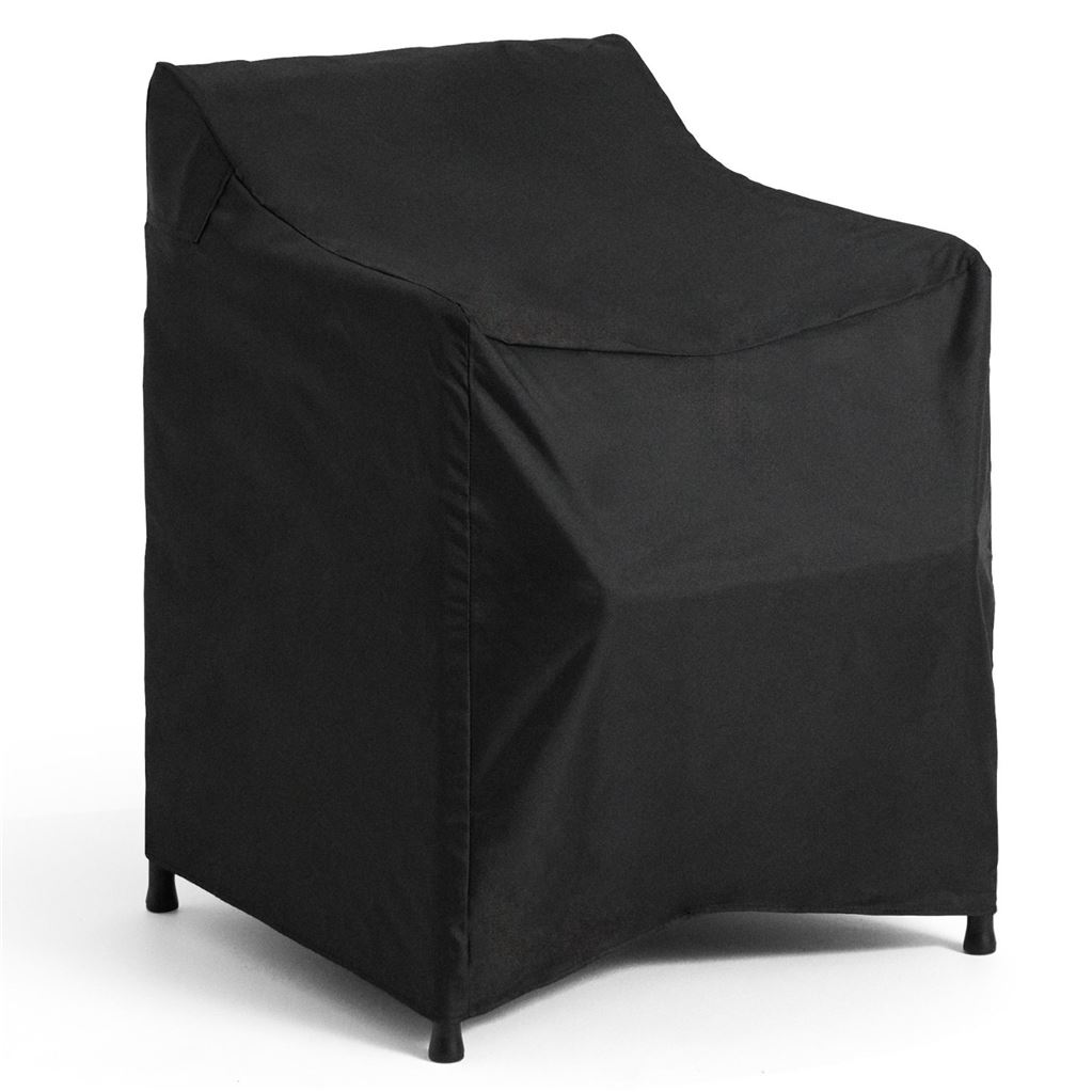 Billede af HAY Palissade Cover For Dining Armchair 80x63 cm - Sort Polyester