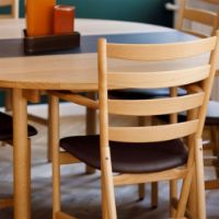 Billede af Bernstorffsminde BM 4018100 SH Chair - Olieret Eg/Sort Læder