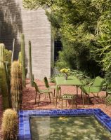 Billede af HAY Palissade Dining Bench L: 128 cm - Olive 