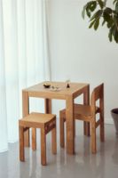 Billede af Form & Refine Sonder Stool H: 47,5 cm - Naturolieret Eg