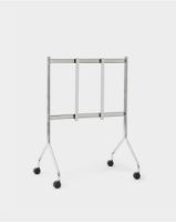 Billede af Pedestal Pipe Moon Rollin' TV Stativ 107x78 cm - Chrome