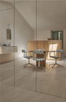 Billede af Vipp 452 Swivel Stol Gliders u. Hjul - Aluminium /Lagrasse