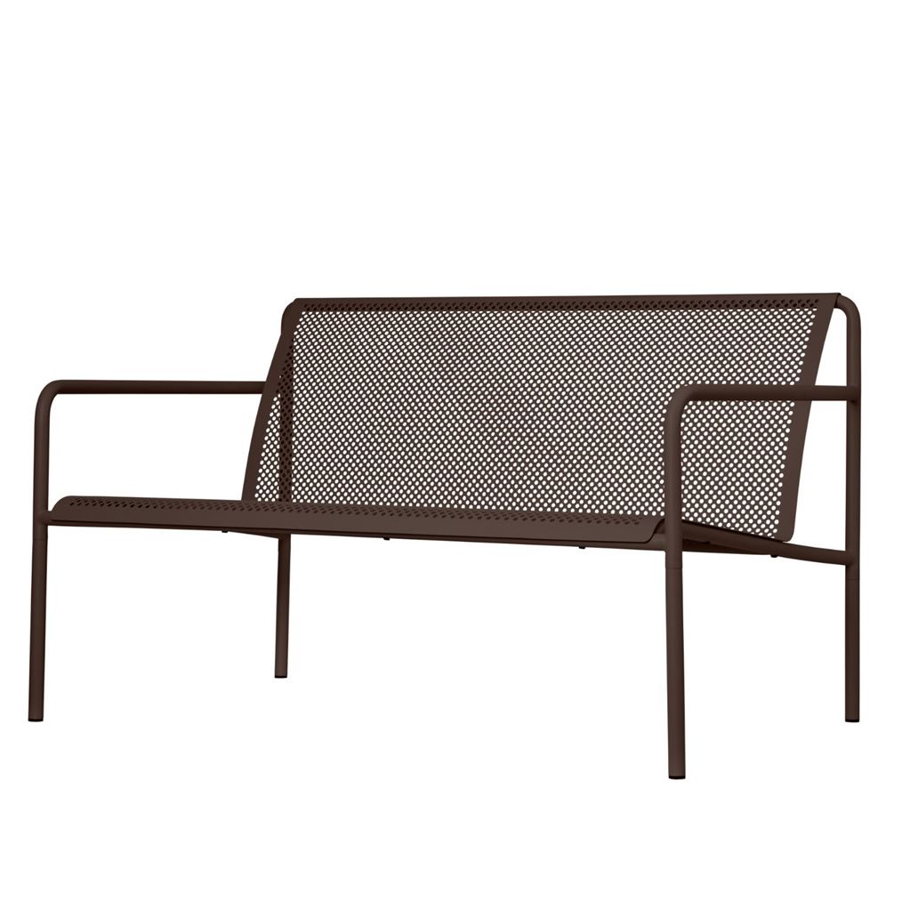Billede af Ferm Living Dapple Lounge 2 Seater L: 131 cm - Dark Chocolate