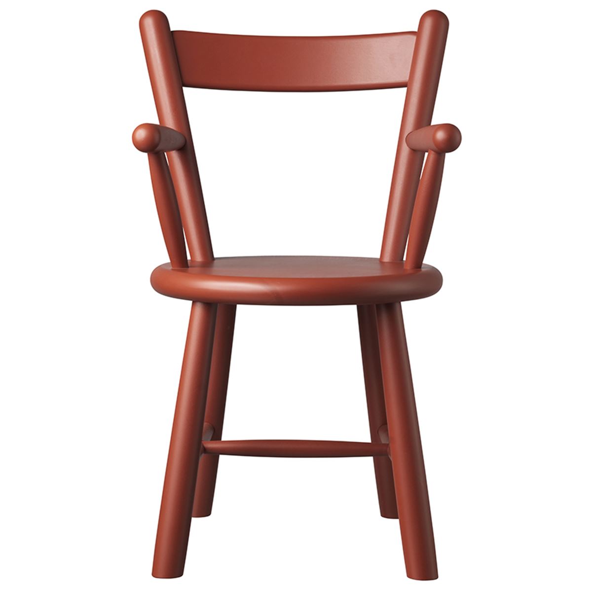 Billede af FDB Møbler Børnestol Børge Mogensen P9 - Rød