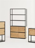 Billede af HAY New Order Combination 503 L: 100 cm - Steel/Charcoal