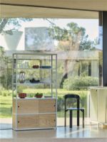 Billede af HAY New Order Combination 503 L: 100 cm - Steel/Light Grey