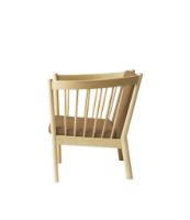 Billede af FDB Møbler Erik Ole Jørgensen J146 Lænestol H: 79,5 cm - Eg/Brun