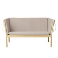 Billede af FDB Møbler J148 2 pers. Sofa Erik Ole Jørgensen L: 150 cm - Eg/Beige 