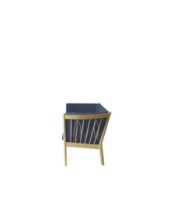 Billede af FDB Møbler J149 3 pers. Sofa Erik Ole Jørgensen L: 189,5 cm - Eg/Dark Blue