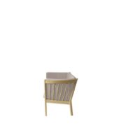 Billede af FDB Møbler J149 3 pers. Sofa Erik Ole Jørgensen L: 189,5 cm - Eg/Light Grey