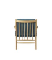 Billede af FDB Møbler J147 Lænestol Erik Ole Jørgensen H: 79,5 cm - Eg/Green