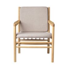 Billede af FDB Møbler J147 Lænestol Erik Ole Jørgensen H: 79,5 cm - Eg/Light Grey