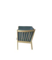 Billede af FDB Møbler J148 2 pers. Sofa Erik Ole Jørgensen L: 150 cm - Eg/Green