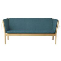 Billede af FDB Møbler J149 3 pers. Sofa Erik Ole Jørgensen L: 189,5 cm - Eg/Green 