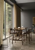 Billede af &Tradition In Between SK26 Counter Table 190x80 cm - Smoked Lacquered Oak