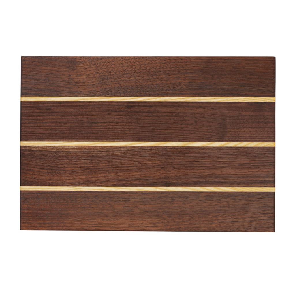 Billede af Ferm Living Stribe Cutting Board 25x36 cm - Valnød/Ask