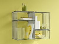 Billede af Montana Panton Wire Single Half Height 17,2x34,8x25,7 cm - Chrome