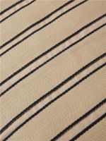 Billede af Ferm Living Twill Bolster Cushion B: 60 cm - Økologisk Bomuld/Cashmere/Sort