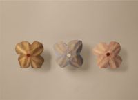 Billede af Ferm Living Poesie Hand-Carved Magnets Set of 3 - Wood/Multi