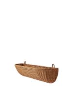 Billede af Ferm Living Braided Wall Pocket 75x25 cm - Rattan/Natural 