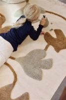 Billede af Ferm Living Swif Bird Wool Rug 140x200 cm - Uld/Multi