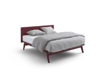 Billede af Auping Original Sengeramme m. Gavl 180x200cm - Aluminium/Burgundy