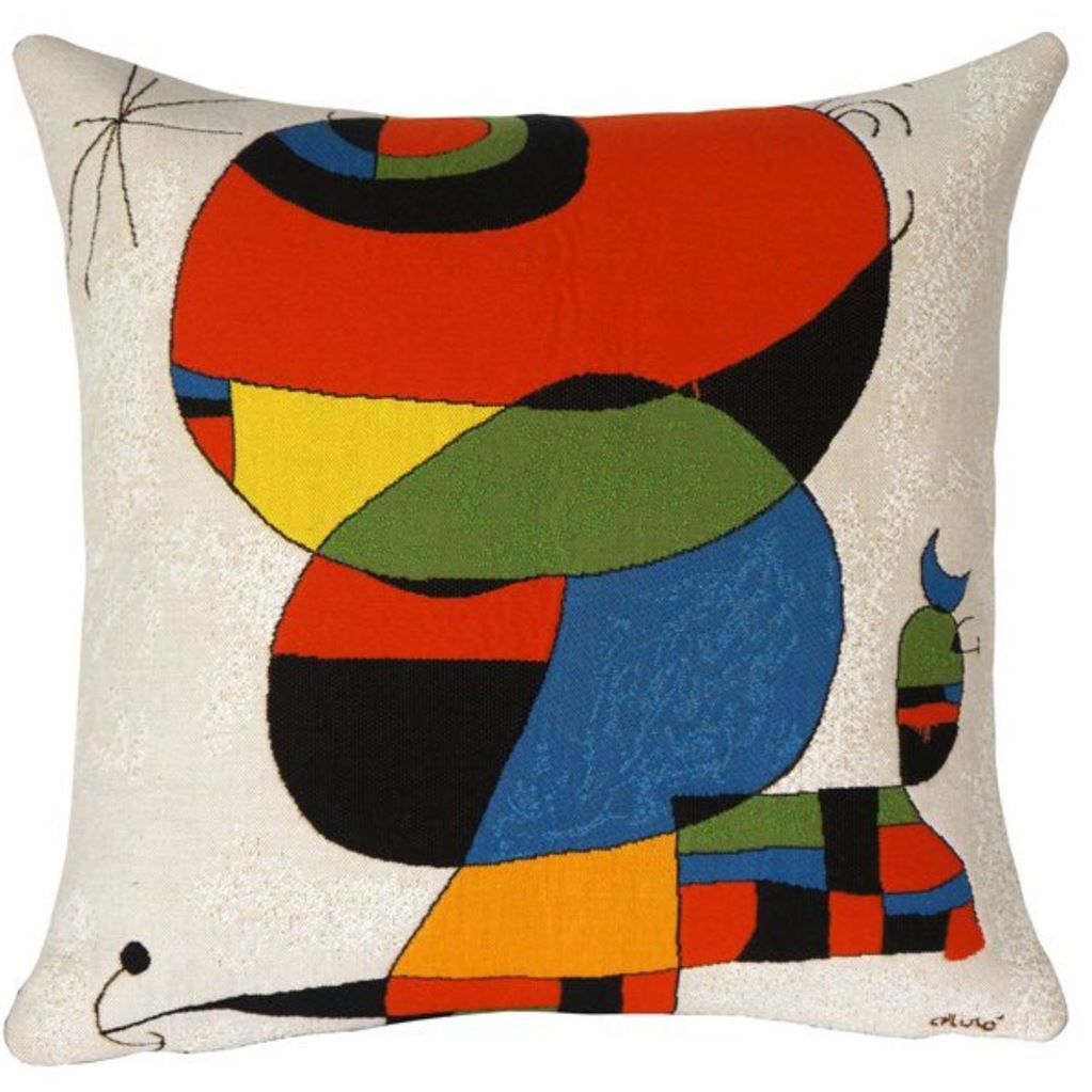 Billede af Poulin Design Miró Pude 45x45 cm - Femme Oiseau Etoile no. 1