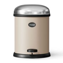 Billede af Vipp 12 Pedalspand H: 25 cm 3 L- Beige