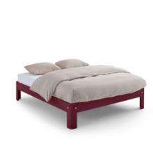 Billede af Auping Auronde Sengeramme 180x200cm - Aluminium/Burgundy
