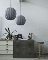 Billede af Made By Hand Knit-Wit Round Pendant Ø: 60 cm - Black