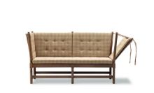 Billede af Fredericia Furniture 1789 2 Pers. Tremmesofa Højre L: 160 cm - Chestnut Brown Bøg/Steelcut Beat 0335