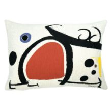 Billede af Poulin Design Miró Pude 33x45 cm - Femme Oiseaau (1972)