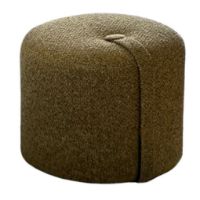Billede af We Do Wood Designbite Pouf Medium H: 33 cm - Polyester/Mustard