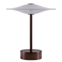 Billede af Piet Hein Sinus 22 Portable Bordlampe H: 25 cm - Aluminium/Aged Bronze