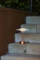 Billede af Piet Hein Sinus 22 Portable Bordlampe H: 25 cm - Aluminium/Copper