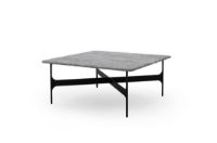 Billede af Wendelbo Floema Square Sofabord L: 80 cm - Grå marmor