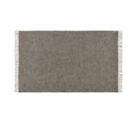 Billede af Silkeborg Uldspinderi Samsø Plaid 220x260cm - Dark Nordic Grey OUTLET