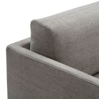 Billede af Wendelbo Maho 3 Seater Modul 37 L: 260 cm - Sortlakeret Stål/Roco Col. 10