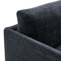 Billede af Wendelbo Maho 2,5 Seater Modul 40 L: 230 cm - Sortlakeret Stål/Roco Col. 18