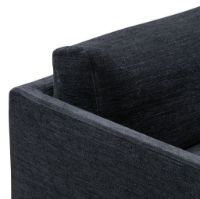 Billede af Wendelbo Maho 3 Seater Modul 37 L: 260 cm - Sortlakereet Stål/Roco Col. 18