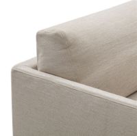 Billede af Wendelbo Maho 2,5 Seater Modul 40 L: 230 cm - Sortlakeret Stål/Roco Col. 16