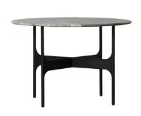 Billede af Wendelbo Floema Medium Sofabord Ø: 60 cm - Grå Marmor