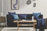 Billede af Silkeborg Uldspinderi Cusco Pude 60x40 cm - Denim Blue