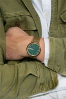 Billede af Hemverk Armbåndsur Ø: 40 mm - Graham Conifer/Taupe Nylon