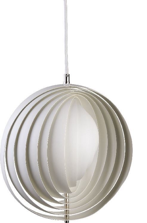Billede af Verpan Moon Pendant Small Ø: 34 cm - White 
