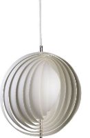 Billede af Verpan Moon Pendant Small Ø: 34 cm - White 
