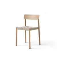 Billede af &Tradition TK1 Betty Chair SH: 47cm - Oak/Natural Linen 